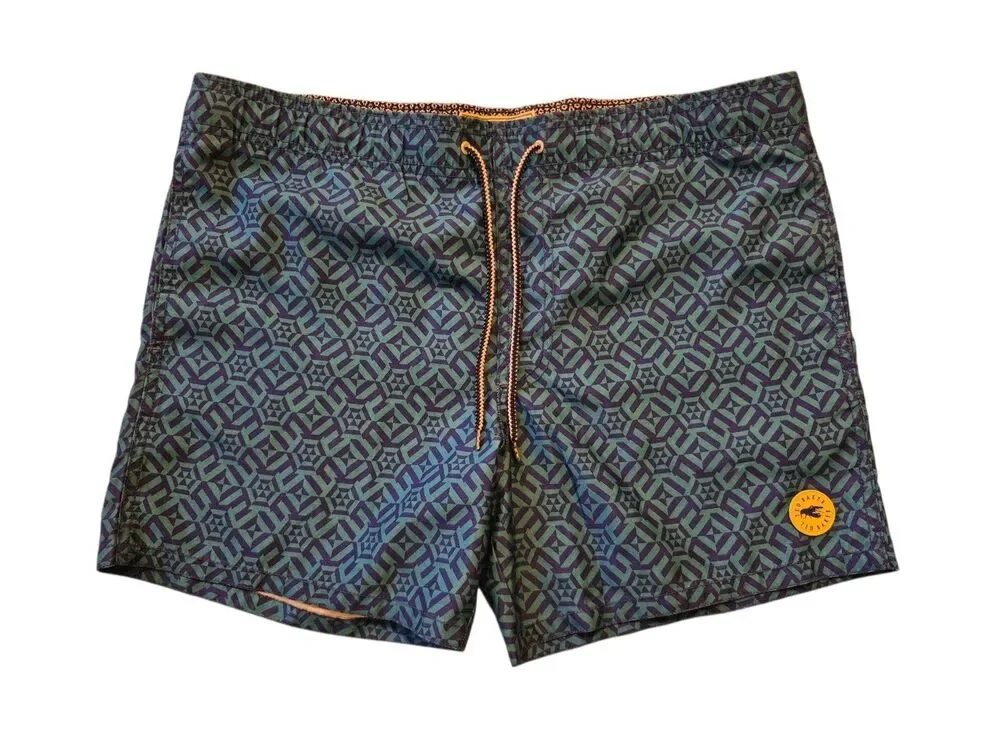 Ted Baker Swim Trunks Mens Size 2, S Shorts Lobser Emblem Beachy Vacation